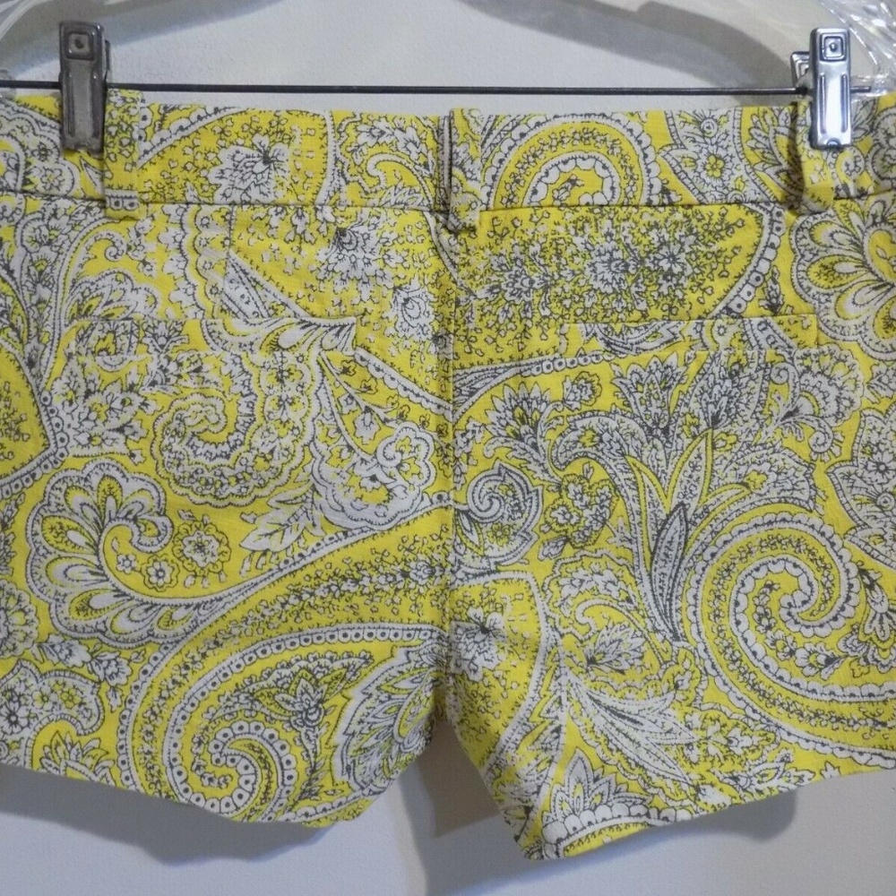 J. CREW Paisley Print Shorts, 4 NEW - Picture 3 of 3